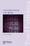 Tax Essentials di John A. Price edito da Tottel Publishing