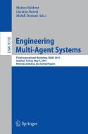 Engineering Multi-Agent Systems edito da Springer-Verlag GmbH