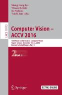 Computer Vision -  ACCV 2016 edito da Springer International Publishing