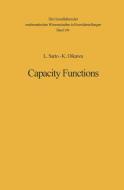 Capacity Functions di Kotaro Oikawa, Leo Sario edito da Springer Berlin Heidelberg