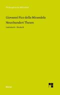 Neunhundert Thesen di Giovanni Pico della Mirandola edito da Meiner Felix Verlag GmbH