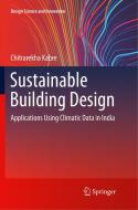 Sustainable Building Design di Chitrarekha Kabre edito da Springer Singapore