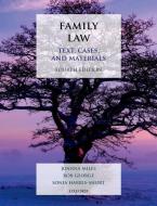 Family Law di Joanna (Reader in Family Law & Policy and Fellow of Trinity College Miles, Rob (Associ George edito da Oxford University Press