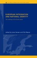 European Integration and National Identity di Lene Hansen edito da Routledge