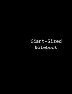 Giant-Sized Notebook: Jumbo Black Notebook, Journal, 500 Pages, 250 Ruled Sheets di Othen Donald Dale Cummings, My Journal edito da INDEPENDENTLY PUBLISHED