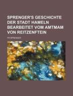 Sprenger's Geschichte Der Stadt Hameln Bearbeitet Vom Amtmam Von Reitzenftein di Fr Sprenger edito da Rarebooksclub.com