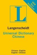 Universal Dictionary Chinese edito da Langenscheidt