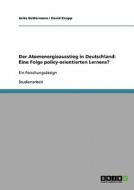Der Atomenergieausstieg In Deutschland di Anke Bottermann edito da Grin Publishing