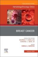 Breast Cancer, an Issue of Hematology/Oncology Clinics of North America: Volume 37-1 edito da ELSEVIER