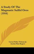 A Study of the Magmatic Sulfid Ores (1916) di Cyrus Fisher Tolman, Austin Flint Rogers edito da Kessinger Publishing