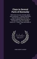 Clays In Several Parts Of Kentucky di James Henry Gardner edito da Palala Press