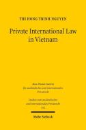 Private International Law in Vietnam di Thi Hong Trinh Nguyen edito da Mohr Siebeck GmbH & Co. K