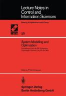 System Modelling and Optimization edito da Springer-Verlag GmbH