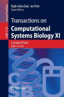 Transactions On Computational Systems Biology Xi edito da Springer-verlag Berlin And Heidelberg Gmbh & Co. Kg