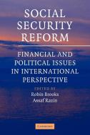 Social Security Reform edito da Cambridge University Press
