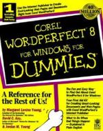Wordperfect 8 For Windows For Dummies di John R. Levine edito da John Wiley & Sons Inc