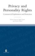 Privacy And Personality Rights di Robert Deacon, Robert Pinker, Nigel Lipton edito da Jordan Publishing Ltd