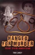 Hanged for Murder di Tim Carey edito da The Collins Press