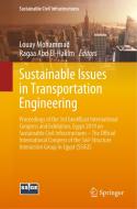Sustainable Issues in Transportation Engineering edito da Springer International Publishing