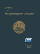 Jahrbuch der Schiffbautechnischen Gesellschaft di Schiffbautechnischen Gesellschaft edito da Springer Berlin Heidelberg