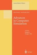 Advances in Computer Simulation edito da Springer Berlin Heidelberg