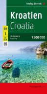 Croatia Road Map 1:500,000 edito da Freytag-Berndt