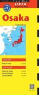 Osaka Travel Map di Periplus Editions edito da Tuttle Shokai Inc