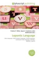 Lepontic Language edito da Alphascript Publishing
