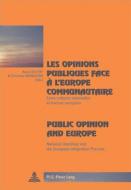 Les opinions publiques face à l'Europe communautaire. Public Opinion and Europe edito da P.I.E.