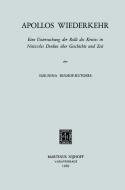 Apollos Wiederkehr di Ilse-Nina Bulhof-Rutgers edito da Springer Netherlands