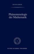 Phänomenologie der Mathematik di Dieter Lohmar edito da Springer Netherlands