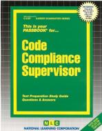 Code Compliance Supervisor di National Learning Corporation edito da National Learning Corp