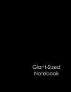 Giant-Sized Notebook: Jumbo Black Notebook, Journal, 500 Pages, 250 Ruled Sheets di Othen Donald Dale Cummings, My Journal edito da INDEPENDENTLY PUBLISHED