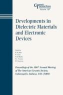 Develop Dielectric CT V 167 di Nair, Bhalla AS, Guo R edito da John Wiley & Sons