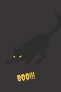 Boo!!!: Halloween Cat Themed Notebook di Thithiaboo edito da LIGHTNING SOURCE INC