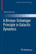 A Birman-Schwinger Principle in Galactic Dynamics di Markus Kunze edito da Springer International Publishing