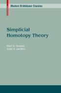 Simplicial Homotopy Theory di Paul G. Goerss, John F. Jardine edito da Springer Basel AG