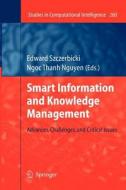 Smart Information and Knowledge Management edito da Springer Berlin Heidelberg
