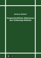 Vorgeschichtliche Altertümer aus Schleswig-Holstein di Johanna Mestorf edito da Outlook Verlags GmbH