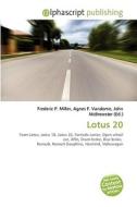 Lotus 20 edito da Vdm Publishing House