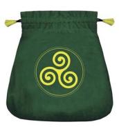 Celtic Triskel Velvet Bag di Lo Scarabeo edito da Llewellyn Publications