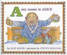 A, My Name Is Alice di Jane Bayer edito da PERFECTION LEARNING CORP