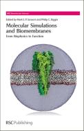 Molecular Simulations and Biomembranes di Mark S. P. Sansom edito da Royal Society of Chemistry