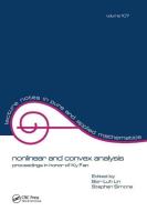 Nonlinear and Convex Analysis di Lin edito da Taylor & Francis Ltd