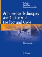 Arthroscopic Techniques and Anatomy of the Foot and Ankle di Baofu Wei, Annunziato Amendola, Alan Y. Yan edito da Springer International Publishing