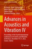 Advances in Acoustics and Vibration IV edito da Springer International Publishing
