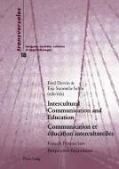 Intercultural Communication and Education. Communication et éducation interculturelles edito da Lang, Peter