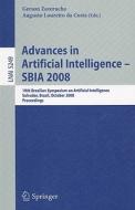 Advances in Artificial Intelligence - SBIA 2008 edito da Springer-Verlag GmbH