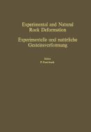 Experimental and Natural Rock Deformation / Experimentelle und natürliche Gesteinsverformung edito da Springer Berlin Heidelberg