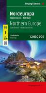 Northern Europe - Scandinavia, Baltic Countries Road Map 1:2 edito da Freytag-Berndt